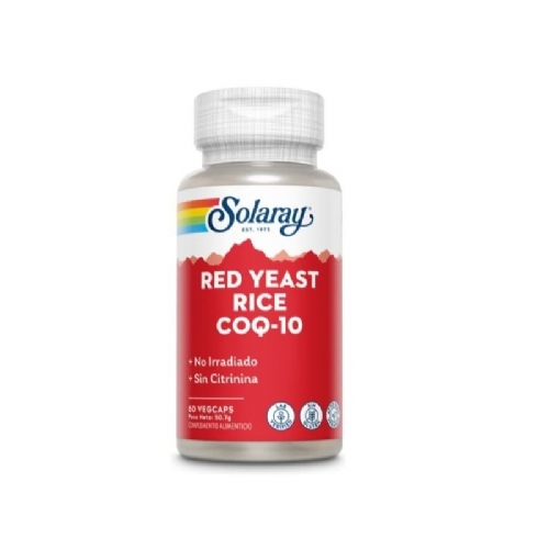Solaray red yeast rice q10  60 caps