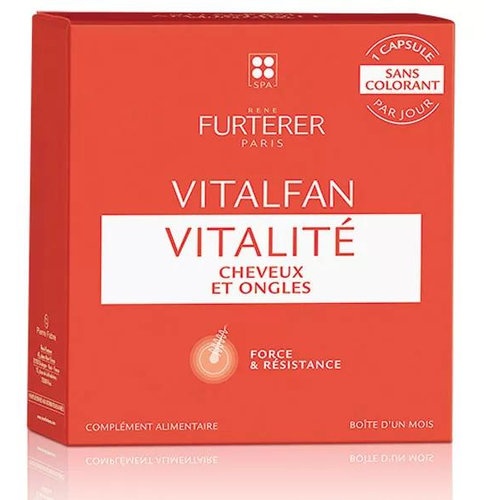 Vitalfan vitalidad cabello y uñas - rene furterer (3 envases 30 capsulas)