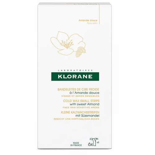KLORANE CERA DEPILATORIA EN FRIO (ROSTRO 6 BANDAS DOBLES)