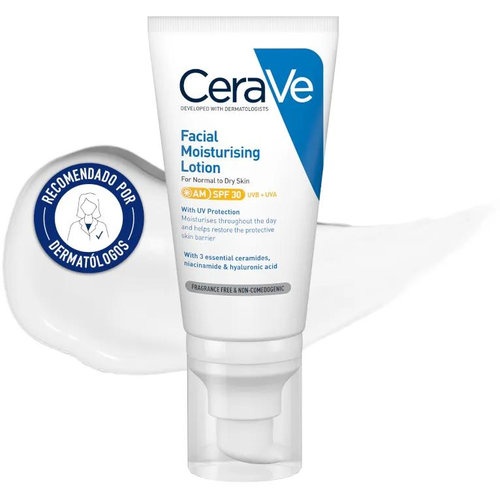 Cerave locion hidratante de rostro spf 25 (1 envase 52 ml)