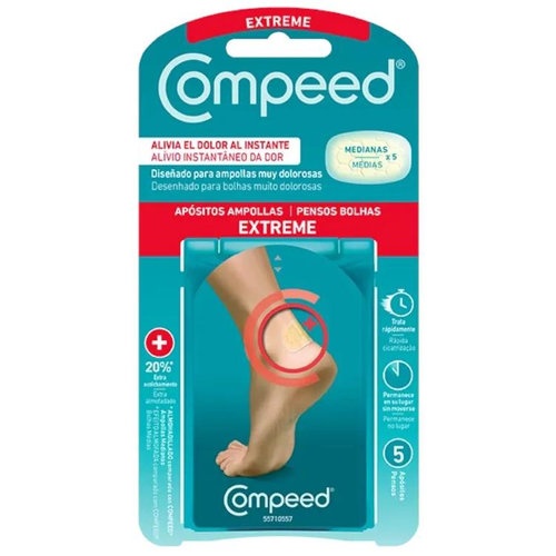 COMPEED AMPOLLAS - HIDROCOLOIDE EXTREME (5 U)