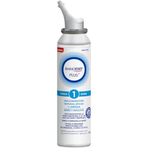 Rhinomer limpieza nasal f-1  1 nebulizador 180 ml