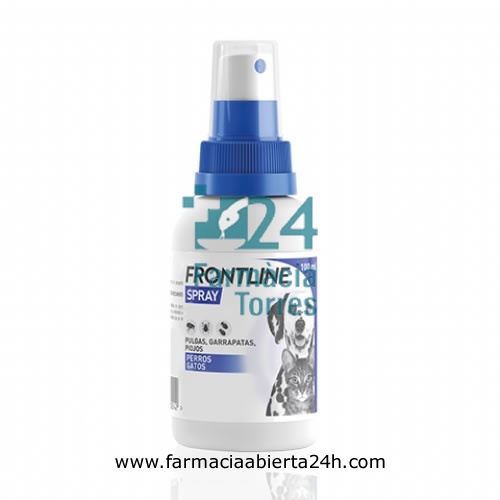 FRONTLINE SPRAY 2,5 mg/ml SOLUCION PARA PULVERIZACION CUTANEA