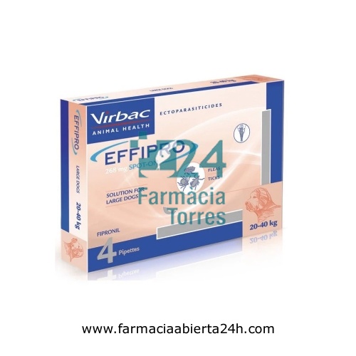 EFFIPRO 268 mg SOLUCION SPOT-ON PARA PERROS GRANDES