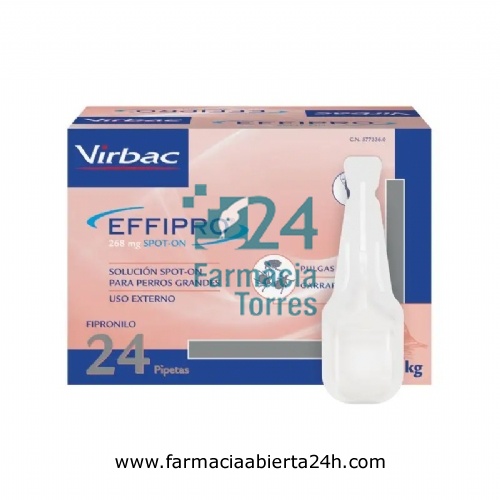 EFFIPRO 268 mg SOLUCION SPOT-ON PARA PERROS GRANDES