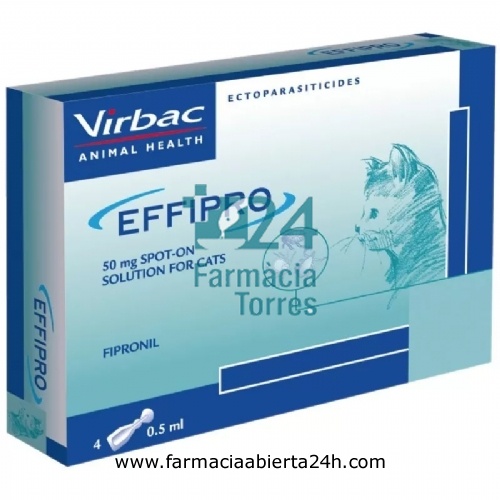 EFFIPRO 50 mg SOLUCION SPOT-ON PARA GATOS