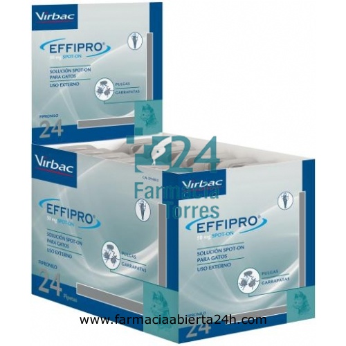 EFFIPRO 50 mg SOLUCION SPOT-ON PARA GATOS