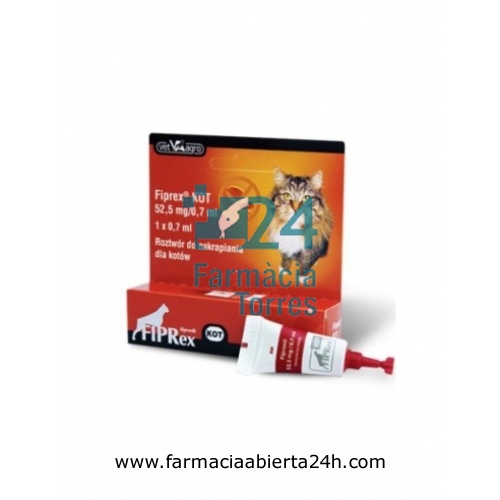 FIPREX GATOS 52,5MG SOLUCION SPOT-ON PARA GATOS