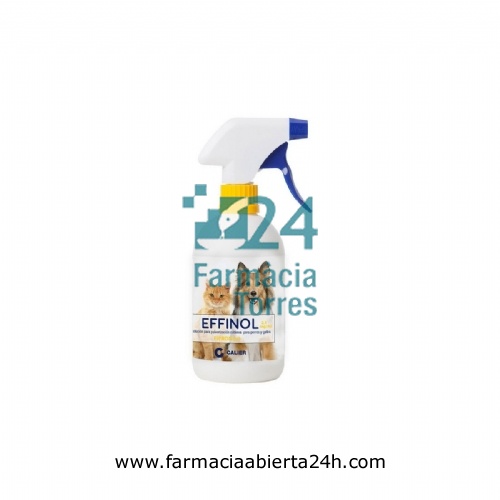 EFFINOL 2,5 mg/ml SOLUCION PARA PULVERIZACION CUTANEA PARA PERROS Y GATOS