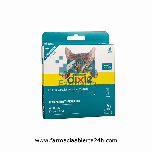 DIXIE FIPRONILO 50 mg SOLUCION SPOT-ON PARA GATOS
