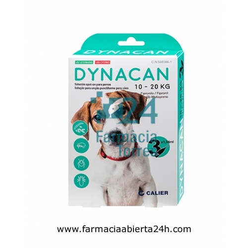 DYNACAN SOLUCION SPOT-ON PARA PERROS 10-20 Kg