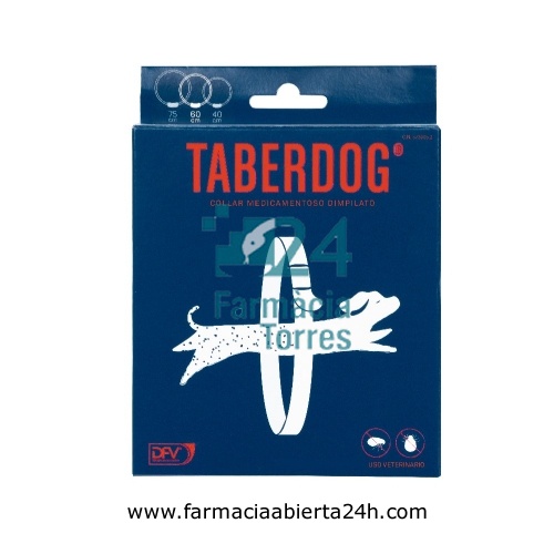 TABERDOG COLLAR MEDICAMENTOSO DIMPILATO PARA PERROS GRANDES