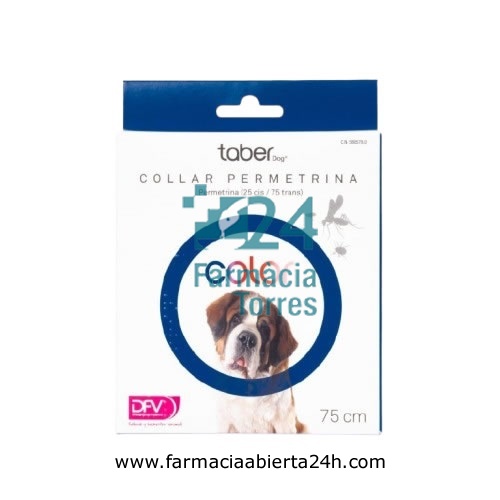 TABERDOG COLLAR PERMETRINA PARA PERROS GRANDES