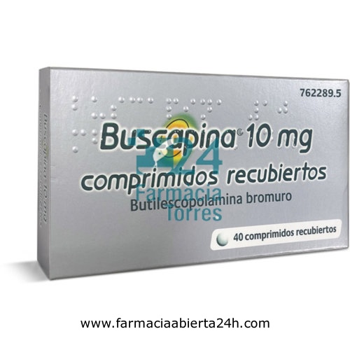 BUSCAPINA 10 mg COMPRIMIDOS RECUBIERTOS, 40 comprimidos