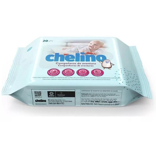 CHELINO FASHION & LOVE TOALLITAS INFANTILES (20 TOALLITAS)