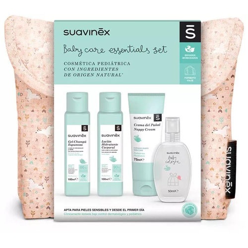 Neceser de viaje baby care essential (set niña)