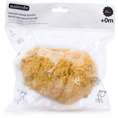 ESPONJA BAÑO INFANTIL - SUAVINEX (NATURAL)
