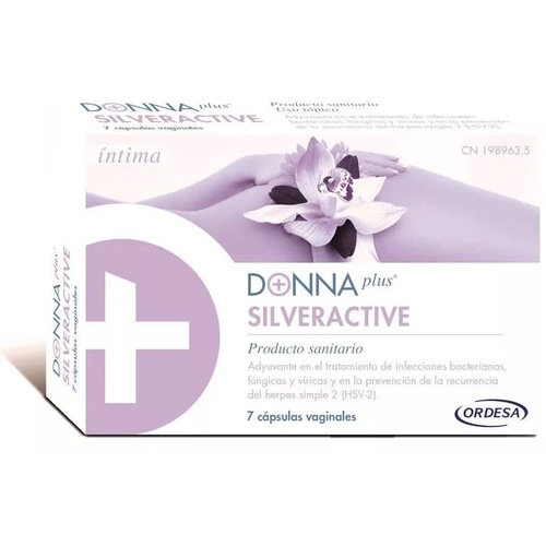 Donna plus silveractive (7 capsulas vaginales)