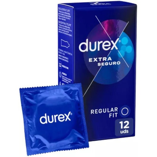 Durex extra seguro - preservativos (12 u) DUREX EXTRA SEGURO - PRESERVATIVOS (12 U)