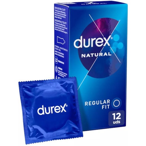 DUREX NATURAL PLUS - PRESERVATIVOS (12 U)