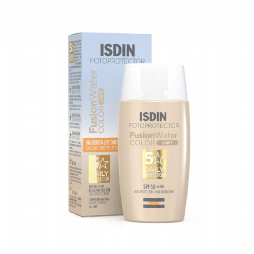 Fotoprotector isdin spf 50 fusion water color (1 envase 50 ml light)