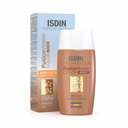 Fotoprotector isdin spf 50 fusion water color (1 envase 50 ml bronze)