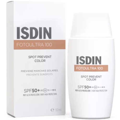 Isdin fotoultra 100 spot prevent color spf 50+  1 envase 50 ml