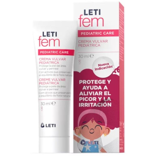 Letifem crema vulvar pediatrica  1 tubo 30 ml LETIFEM PAEDIATRIC CREMA VULVAR (30 ML)