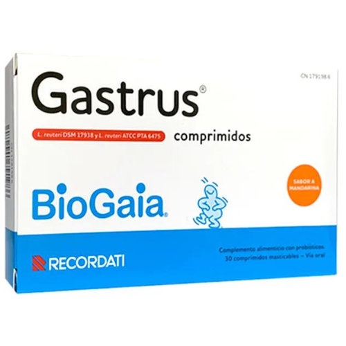 GASTRUS COMPRIMIDOS MASTICABLES (30 COMP)