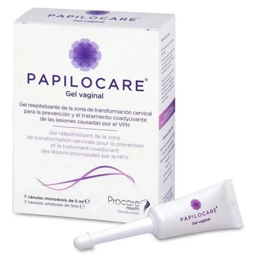 PAPILOCARE GEL VAGINAL (7 CANULAS 5 ML)
