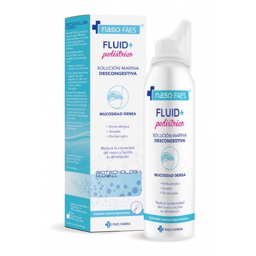 Naso faes fluid+ pediatrico limpieza nasal (100 ml)