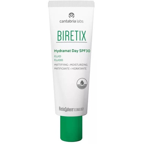 Biretix hydramat day spf 30 fluido matificante hidratante (1 envase 50 ml)