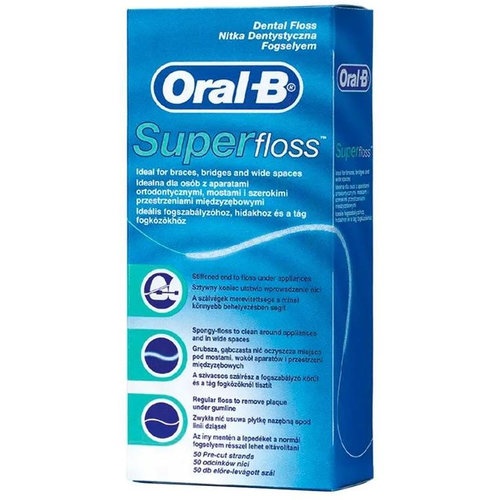ORAL-B SUPERFLOSS - SEDA DENTAL (50 U)