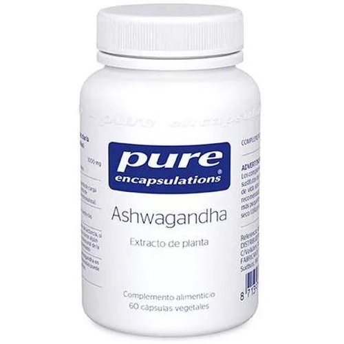 Pure encapsulations ashwagandha (60 capsulas)