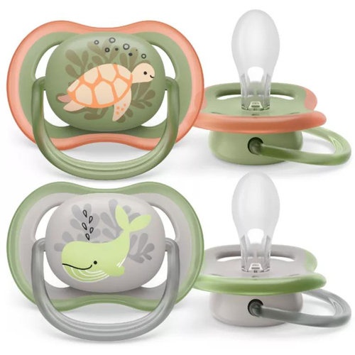 Chupete silicona - philips avent ultra air (6 - 18 meses 2 unidades niño)
