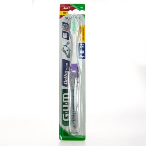 CEPILLO DENTAL ORTODONCIA - GUM 125 ORTO-VIAJE
