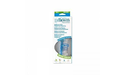 BIBERON BA - DR BROWN´S NATURAL FLOW (AZUL 240 ML)