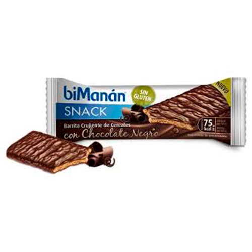 BIMANAN BARRITA SIN GLUTEN CHOCO NEGRO
