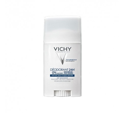 DESODORANTE SIN SALES DE ALUMINIO 24 HORAS - VICHY (STICK 40 ML)