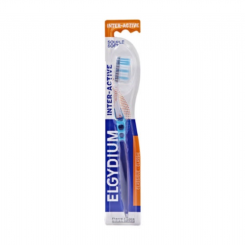 CEPILLO DENTAL ADULTO - ELGYDIUM INTERACTIVE (SUAVE)