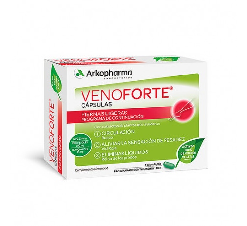 VENOFORTE PIERNAS LIGERAS (30 CAPS)