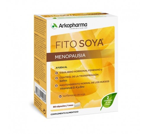 Fitosoya isoflavonas (60 capsulas)