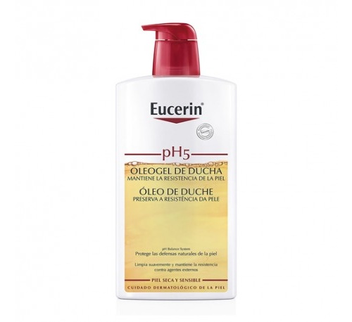 OLEOGEL DE DUCHA - EUCERIN PIEL SENSIBLE PH-5 (1 L)