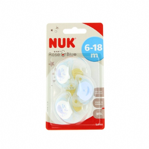 CHUPETE LATEX - NUKETE (BLUE T-2  3X2 3 U)