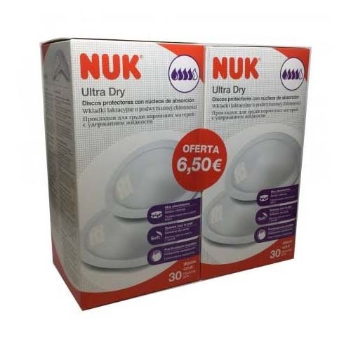 DISCOS PROTECTORES ULTRA DRY - NUK DISCOS PROTECTORES (60 U)