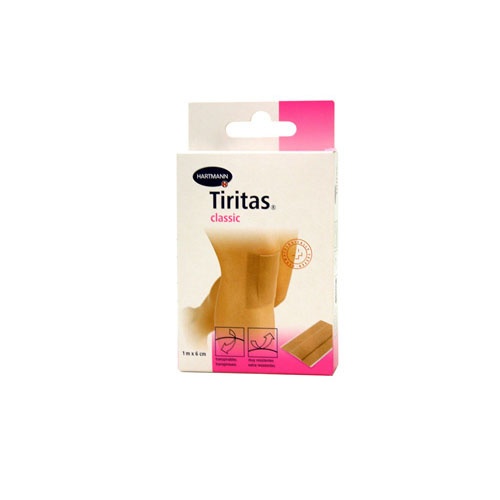 TIRITAS CLASSIC - APOSITO ADHESIVO (1 M X 6 CM 10 U)