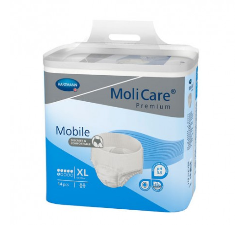 ABSORB INC ORINA LIGERA C/ SLIP - MOLICARE MOBILE (T- XL 14 U)