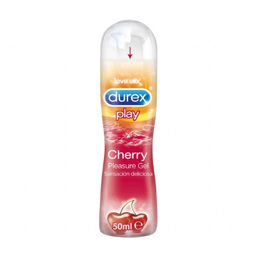DUREX PLAY CHERRY  PLEASURE GEL - LUBRICANTE HIDROSOLUBLE INTIMO (50 ML)