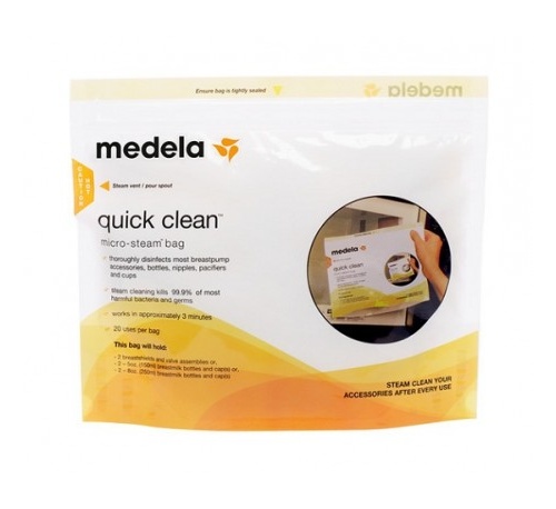 BOLSAS PARA MICROONDAS REUTILIZABLES - QUICK CLEAN (5 U)