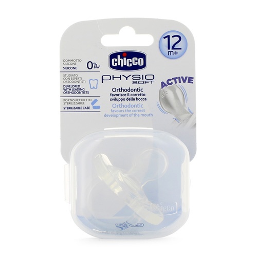 CHUPETE SILICONA - CHICCO TODOGOMA PHYSIOSOFT ANATOMICO (12 M+)